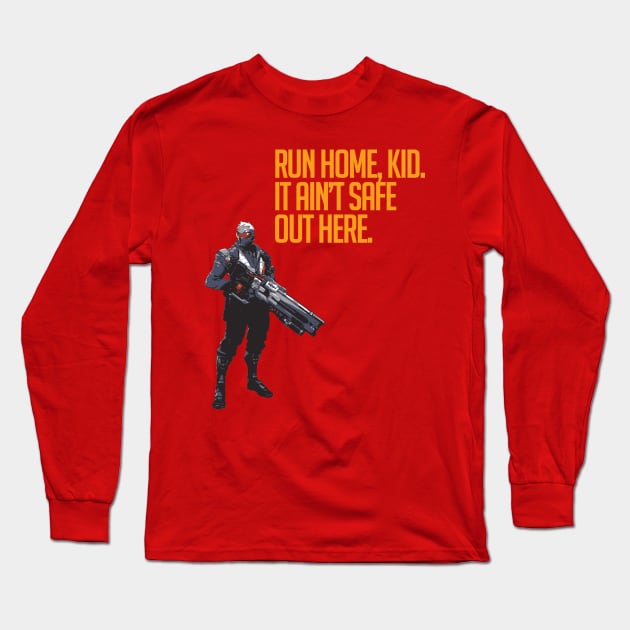 Soldier 76 Long Sleeve T-Shirt by TDesign